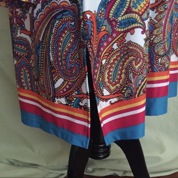Border print tunic - Picture 5 of 8